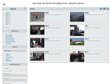 Tablet Screenshot of albums.aeroclub-creil.org